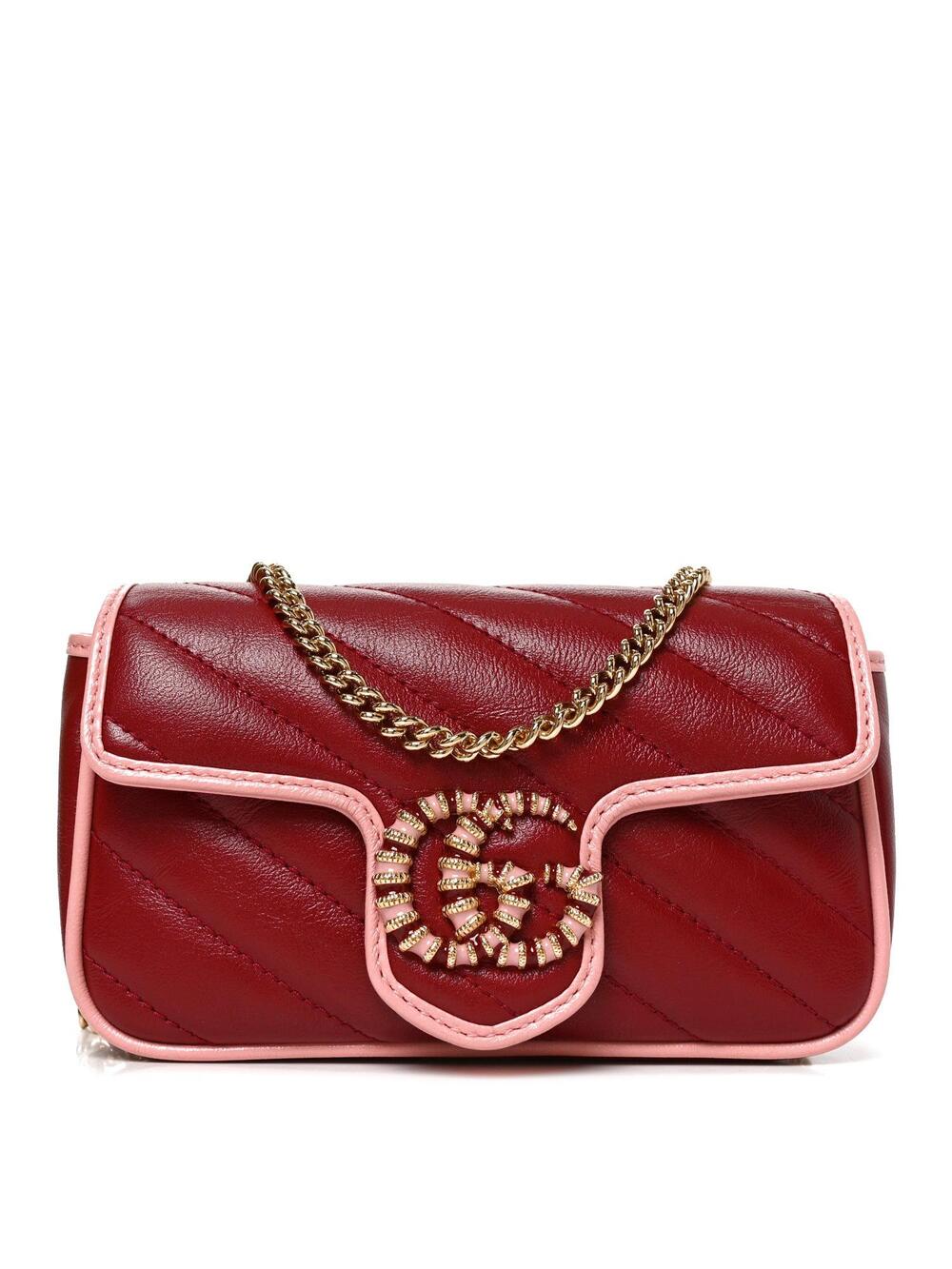 Gucci Azalea Calfskin Enamel Matelasse #359277G89B